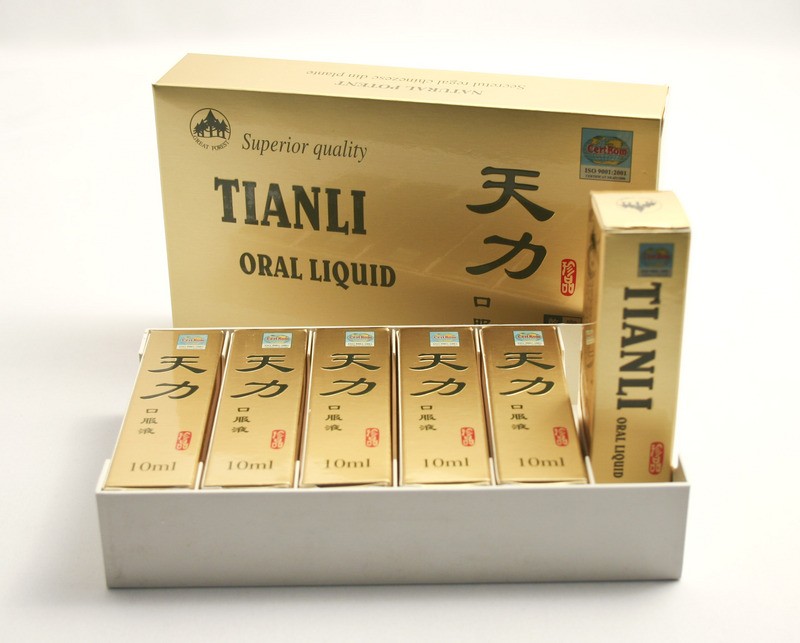 Tianli Ultra Power Original 6 fiole cu capac auriu