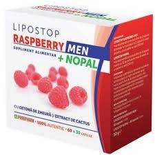 Lipostop raspberry men+nopal